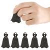 5 Pieces Small-Jingle Bells Retro Bell Sculpture Pray Guanyin Bell Feng Shui Bell Antique Bell for DIY Craft Decoration