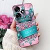 Для Infinix Hot 30 Play 30i Hot30 4G Элегантный Цветочный Кот Чехол для Телефона Для Infinix Hot 30 30Play Hot30i Черный Силиконовый Мягкий Чехол
