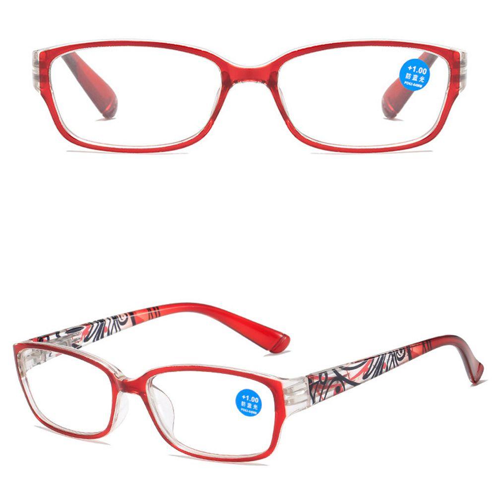 Винтажные элегантные очки с цветами для защиты глаз, очки для чтения с защитой от синего света, сверхлегкая оправа