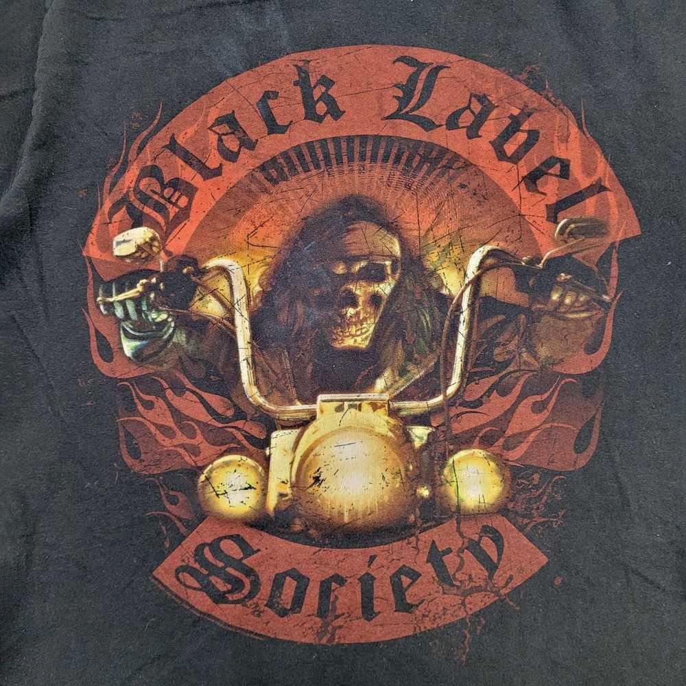 Black Label Society Band Tour Album Black Unisex Cotton T-Shirt SB015 Unisex T-Shirt