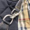 [Pre-Owned] Vintage Check Large Capacity Leather Backpack - Very Good #15AD4F4