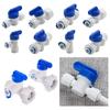 1Pcs Male Female Thread Plastic Ball Valve 1/4" 3/8" OD Pipe Fitting Durable Hose Quick Connector