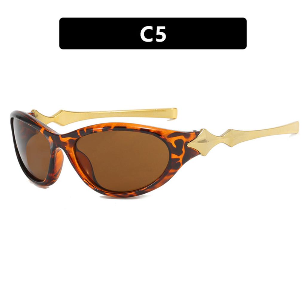 Звезды в солнцезащитных очках Солнцезащитные очки Cyberpunk Y2K Футуристические солнцезащитные очки Spice Girls Street Женские солнцезащитные очки Мужские солнцезащитные очки