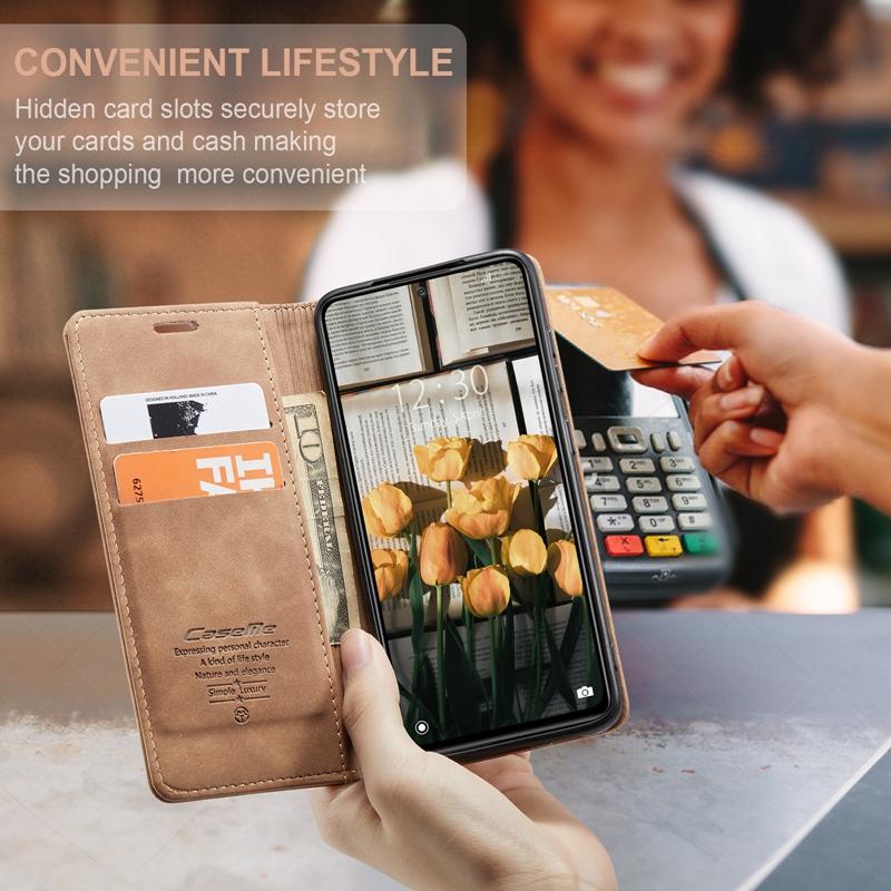 Превосходный матовый кожаный чехол-кошелек с отделениями для карт для Xiaomi 12 12 Pro, держатель-подставка, прочный магнитный чехол для книги для Redmi Note 11 11 Pro 10 9 8 Pro