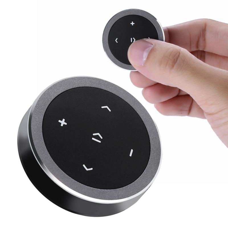 Автомобильный комплект рулевого колеса, беспроводная Bluetooth 4,0, кнопка дистанционного управления с мультимедиа для мобильного телефона, планшета