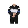 Nike Dri-Fit Academy Color Block V-образный вырез Повседневная мужская толстовка с длинным рукавом Черная FN2384-010