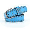 Zinc Zinc Alloy Pin Buckle Waist Belts Wide Waist Bands for Women Punk Waist Belt for Women  Women