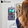 DUcare Складная косметичка, дорожный подвесной косметический органайзер, чехол для отделения сухой и влажной косметики, кисть для макияжа, туалетные принадлежности