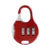 Кодовый замок с 3-значным кодом, удобный компактный дизайн, портативный многоцелевой сбрасываемый замок для дорожного чемодана с паролем