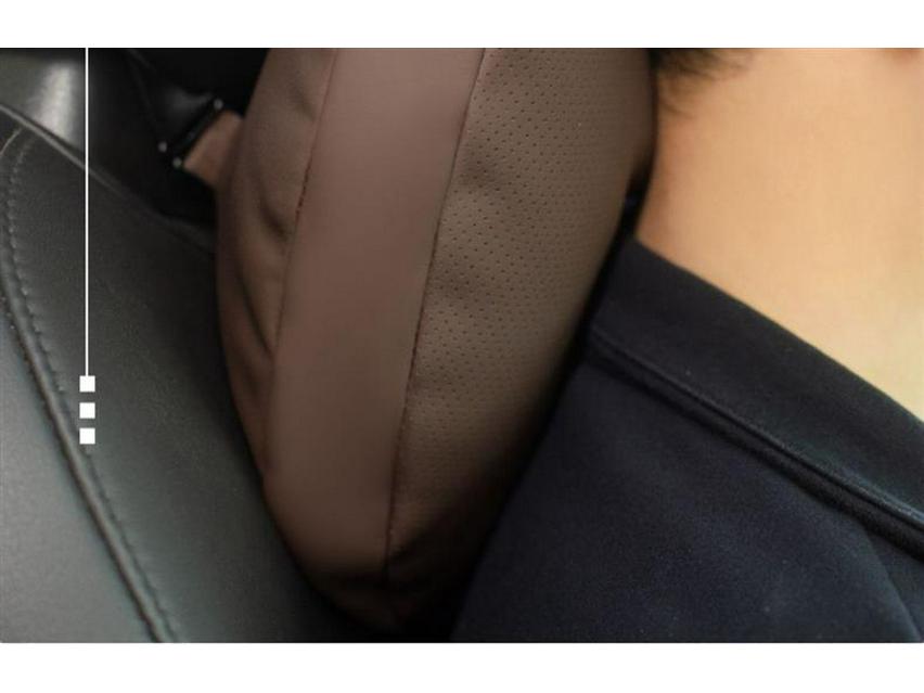 Compatible with Car Headrests and Backrests: Maybach, Mercedes-Benz S-Class, Tesla - Includes Lumbar and Neck Supports.