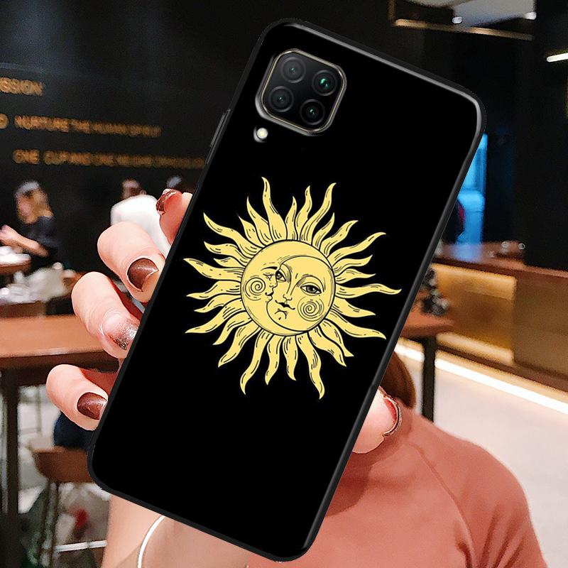 Чехол Sun Moon Star Астрологический Небесный Для Huawei Honor X8a X7a X9a X8 50 70 90 Lite Magic5 Pro P20 P30 P40 P50 P60 Nova 9 5T