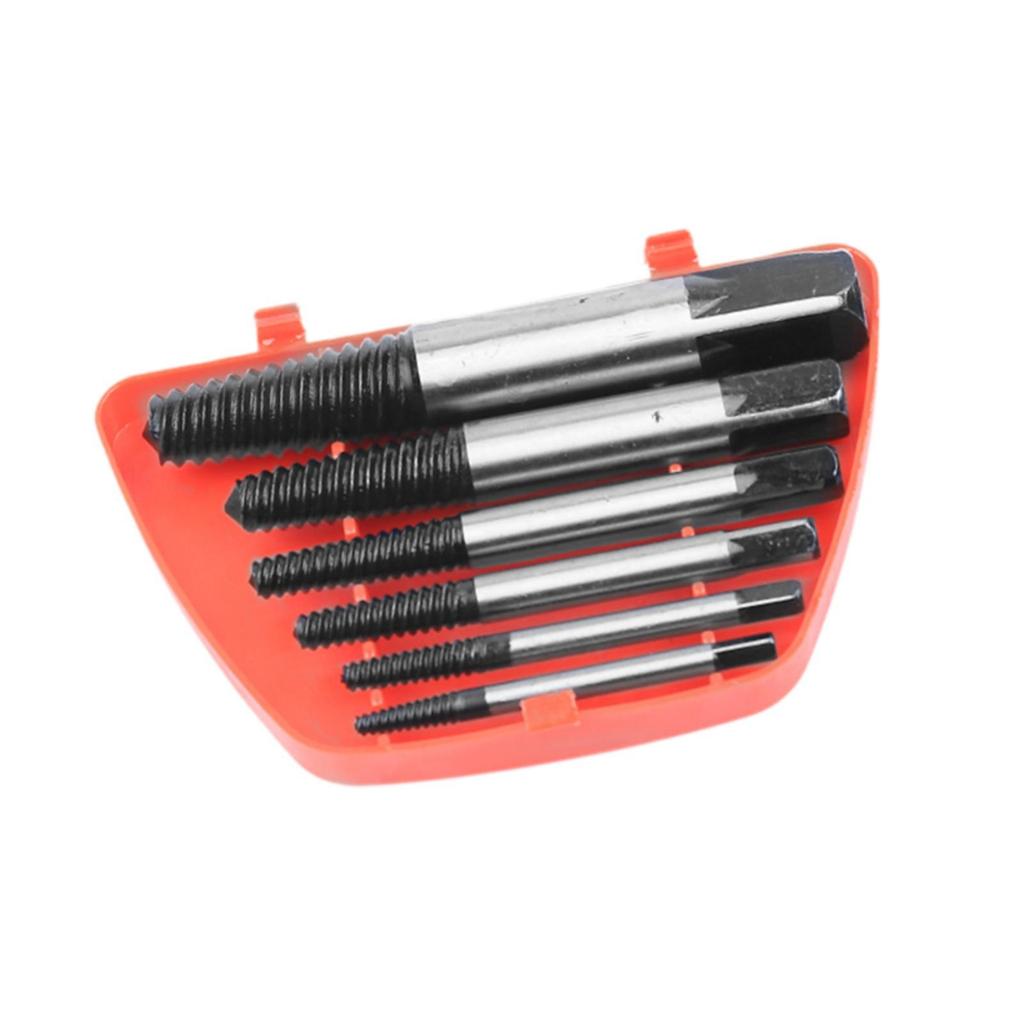 Набор экстракторов для винтов Прочные аксессуары для профессионального сантехнического ремонта Домашний 6 шт.