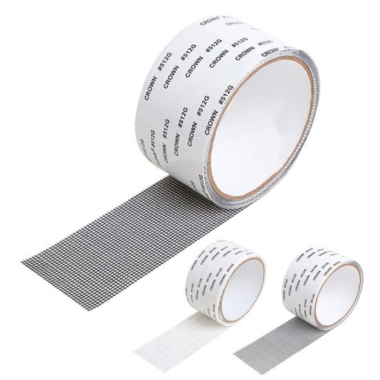 Лента для ремонта экрана из стекловолокна. Легкий ремонт. Устойчивая к разрыву и устранению повреждений. Бесплатная резка. Прочная клейкая сетка своими руками.