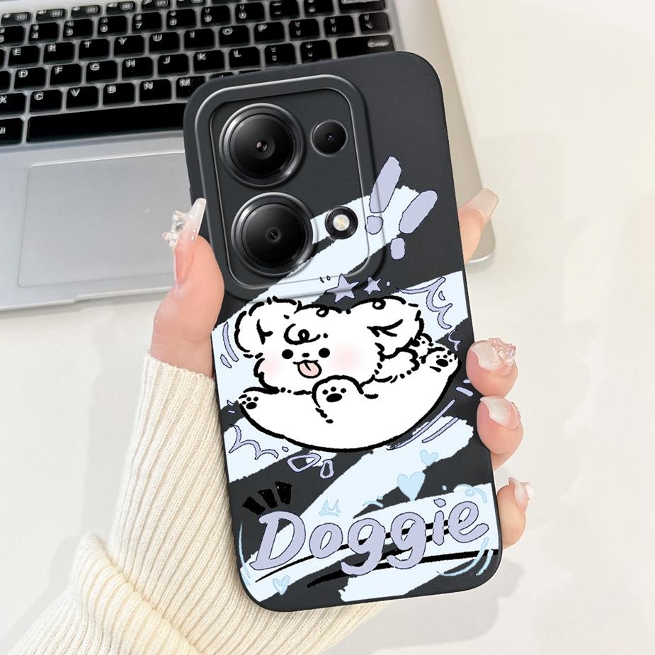 For Xiaomi Redmi Note 13 Pro 4G Case Cute Fashion Cartoon Cover Soft TPU Phone Cases For Redmi Note 13 Pro Plus Note13 5G Bumper
