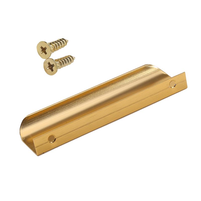 Модные белые длинные невидимые ручки для шкафа из алюминиевого сплава 80-150 мм, скрытые ручки для шкафов, ручки для ящиков, фурнитура для дверей шкафа