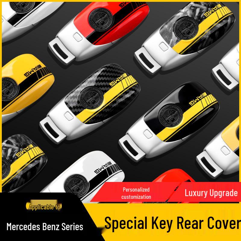 Корпус ключа Mercedes: Замена AMG-крышки для A-Class, C-Class, E-Class, GLC300/E300L