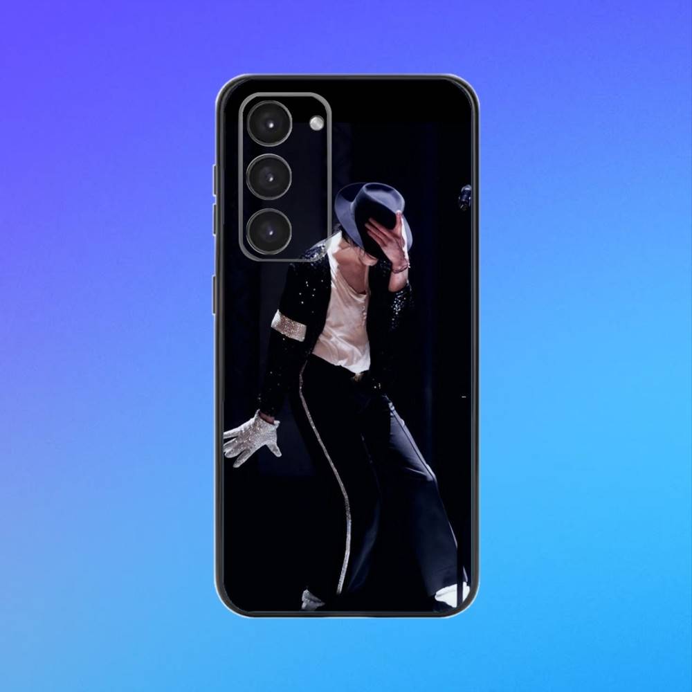 Чехол для телефона M-Michael J-Jackson для Samsung A73,A72,A71,A70,A53,A52,A51 Черный Мягкий чехол