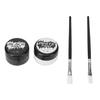 Face Body Paint Kit with 2 Brushes Blendable Vibrant Color Cosplay Paint Kit Black White