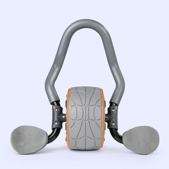 Роликовое колесо для пресса с поддержкой локтя, наколенник, 4D ролик для пресса, немые колеса для упражнений, основное оборудование для фитнеса и тренировок