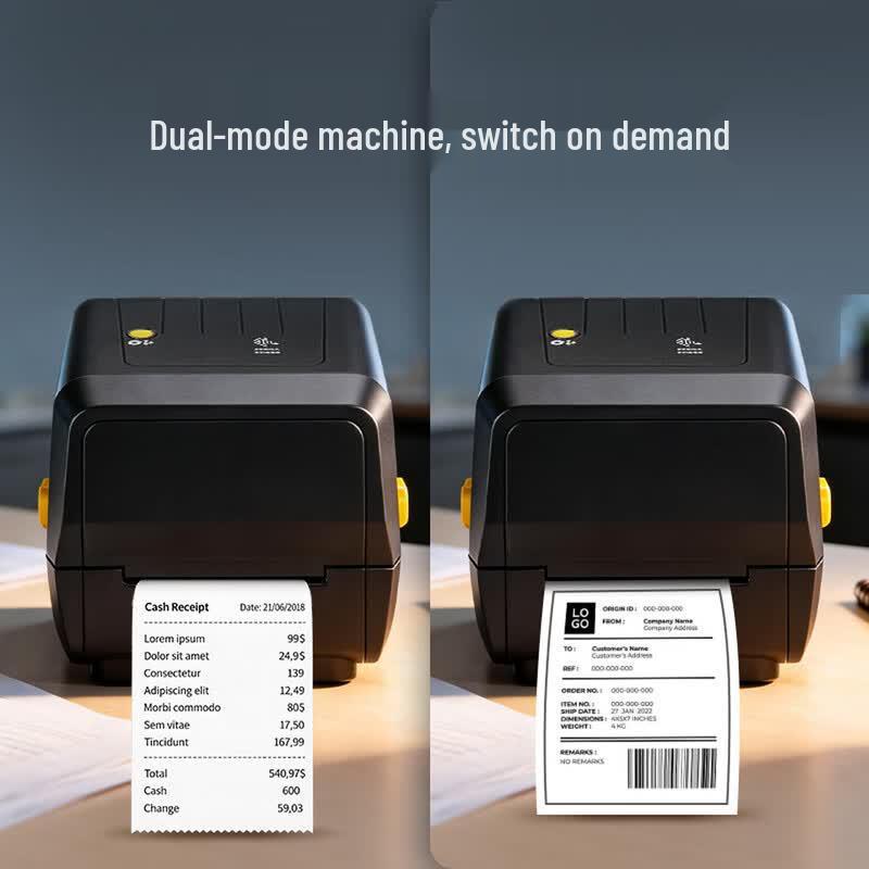 Zebra ZD888 TA 203dpi Desktop Thermal Label Printer CN plug (adapter included)