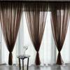 30% Shading Sheer Curtains for Living Room Window Transparent Voile Tulle Curtain Colourful Wedding Drapes Home Decor High Quality