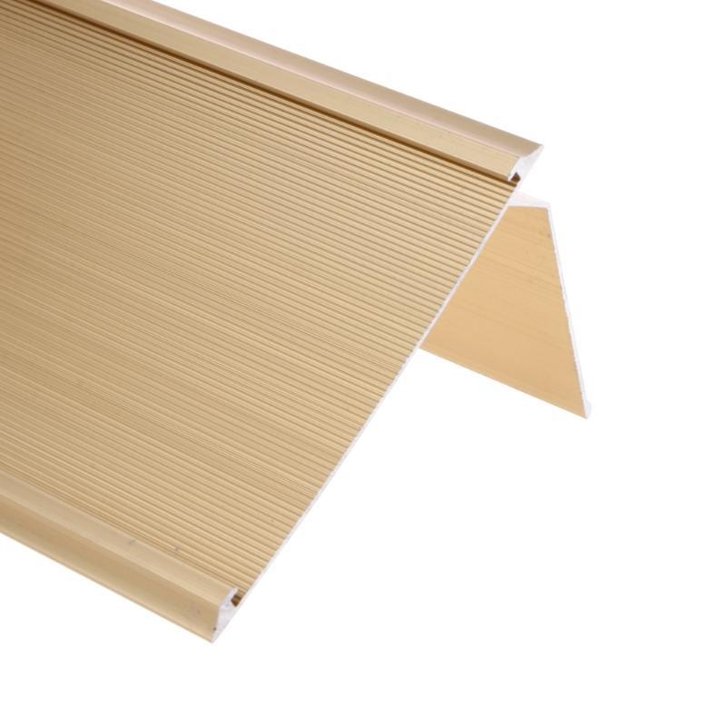 Golden Sign Aluminum Alloy Name Desk Plaque Holder Office School 9x24cm