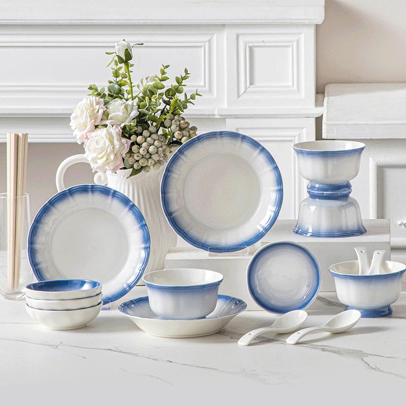 GLASSLOCK Royal Delft Набор керамической посуды на 20 предметов