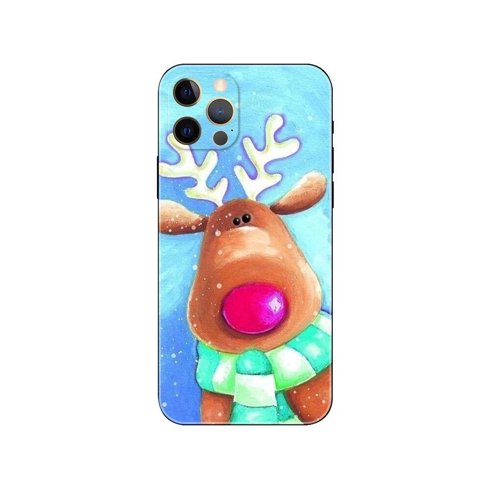 Рождественский чехол для телефона iPhone Samsung Galaxy Redmi Xiaomi Oppo OnePlus Note SA 7 8 9 10 11 12 13 14 20 21 22 23 53 54 Pro Max Plus Ultra TPU Soft