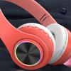 Wireless Over Ear Headset with Colorful Light Multifunctional Portable Headset for Workout Walking