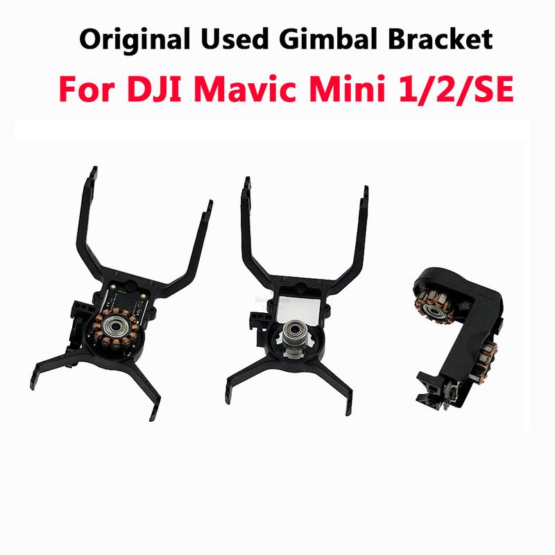 Оригинальный кронштейн камеры для DJI Mini 2/1/Se, рычаг наклона с мотором, запчасть для ремонта дрона, не новый, но работает идеально, в наличии