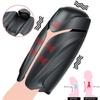 Male Masturbation Penis Exercise Massage Stimulation Cock Sex Toys for Men Vibrator USB Charging Silicone Masturbator Adult Orgasm