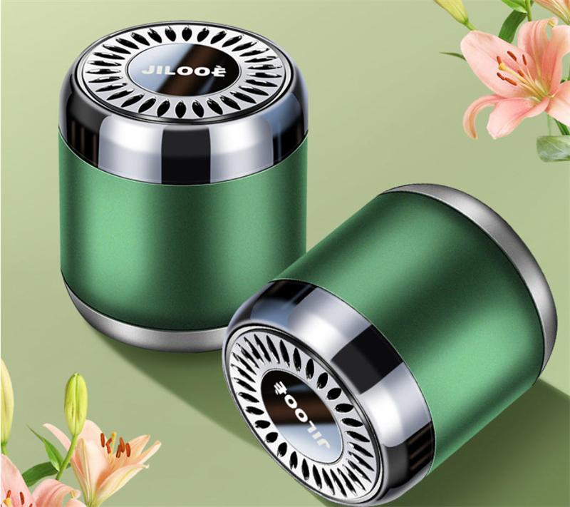 Car Air Freshener Aromatherapy Cup Solid Perfume Balm Portable Cologne Lemon Jasmine Flavor Fragrance Deodorant Aroma Diffusers