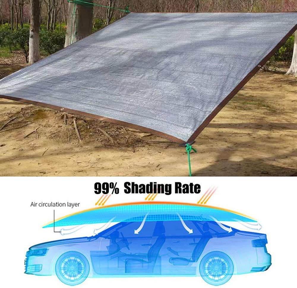 UV Protection Shade Cloth Sunblock Net for Garden Patio Shade Sails Plants Greenhouse Outdoor Pergola Lawn Swimming Pool