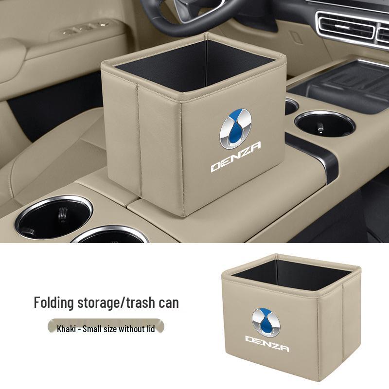 Multi-Functional Storage Box & Folding Trash Can for Denza D9/N9/Z9gt/N8L/N7 Cars