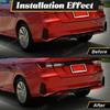 1 Pair For Toyota Yaris Ativ Vios 2022 2023 LED Rear Bumper Light Dynamic Turn Signal Lamp Stop Brake Warning Lamp Reflector 12V