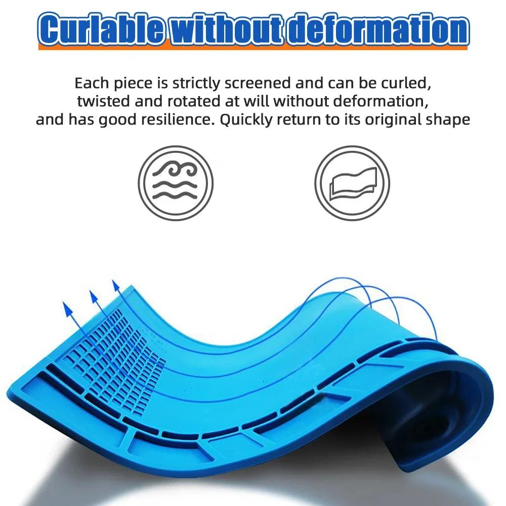 Силиконовый рабочий коврик, паяльная станция, коврик, термостойкий, 932°F, антистатический магнитный коврик для ремонта электронных телефонов, ноутбуков, часов