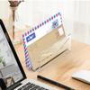 Acrylic File and Letter Holder Lightweight Envelope and Bill Sorter Mail Holder Rack  School
