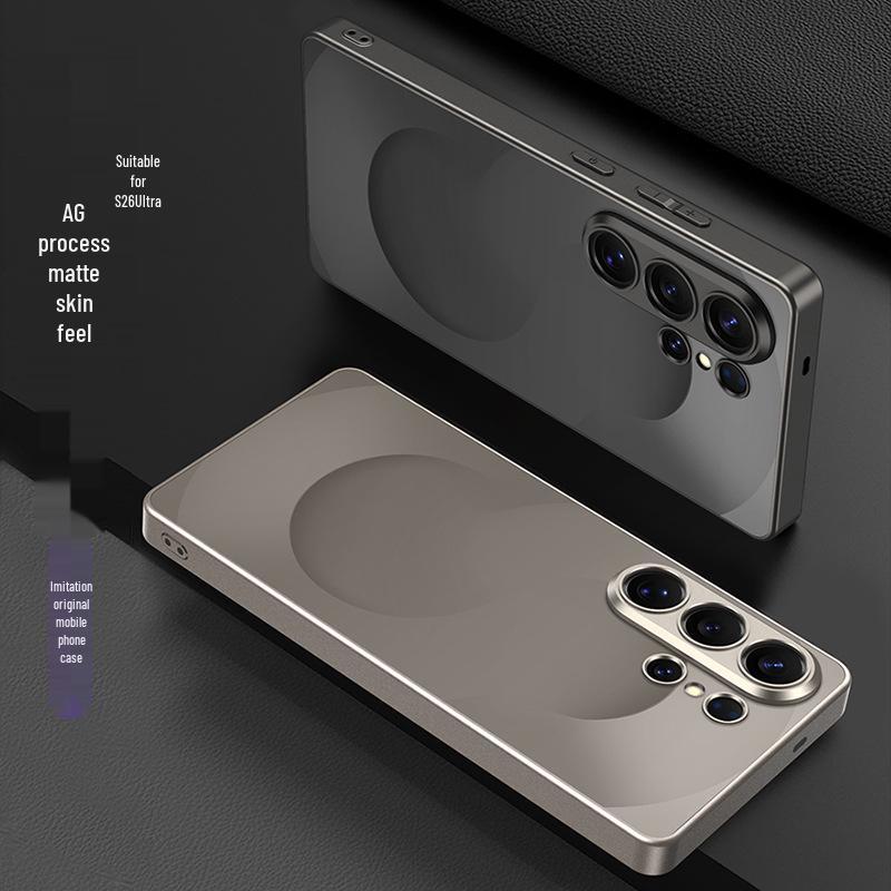 Модный чехол для телефона Samsung S26 Ultra с ощущением кожи, 5G