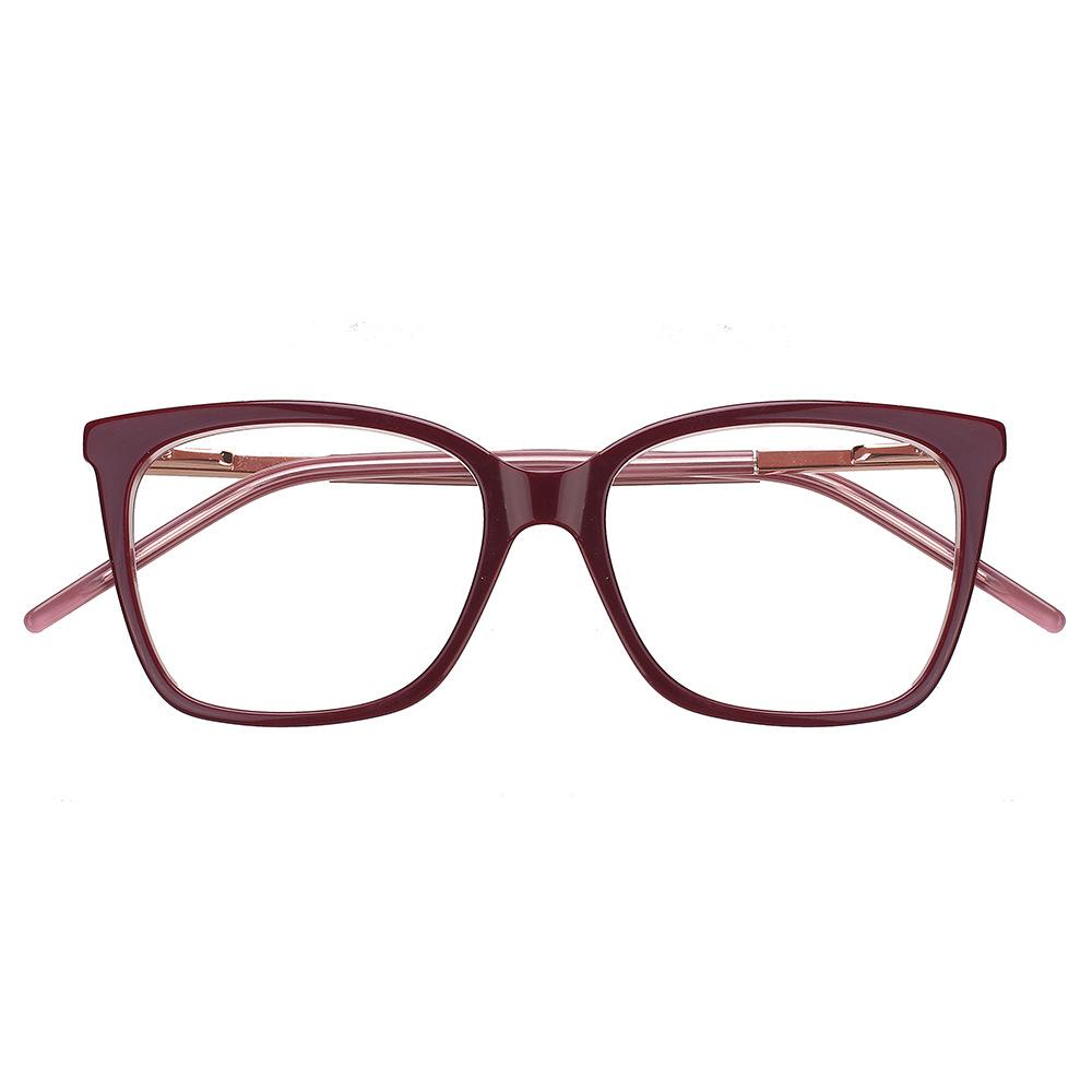 Оправа для очков для взрослых, простая квадратная оправа для очков для близорукости