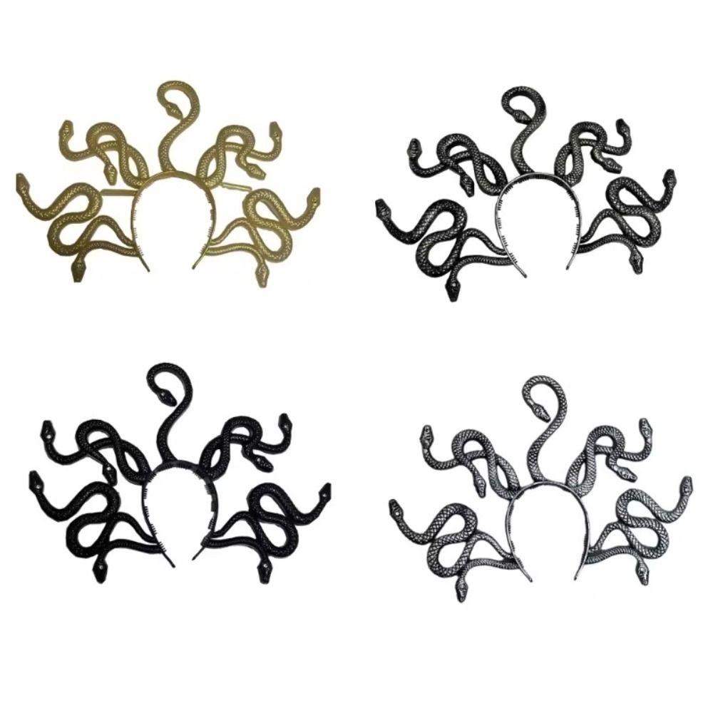Snake Halloween Headband Realistic Hair Accessories New Hair Hoop  Party Supplies