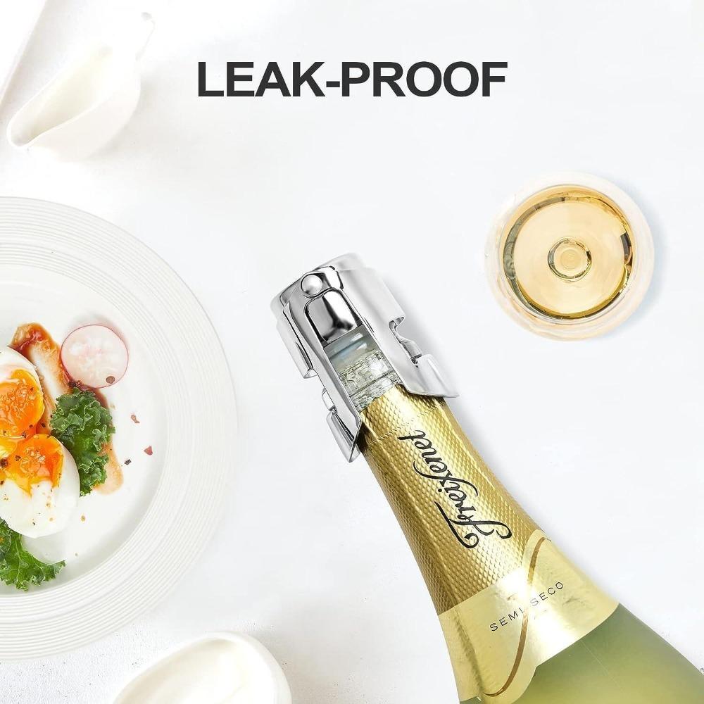 1PCS Leak-Proof Champagne Bottle Sealer Vacuum Sealed Wine Bottle Stopper Champagne Stopper