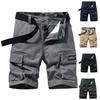 Men's Cargo Shorts Casual Relaxed Fit Cotton Millitary Shorts With Multi Pockets