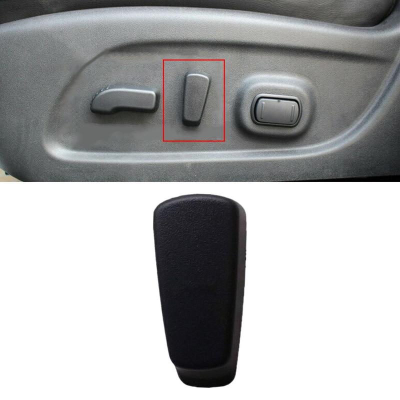 Seat Backrest Adjust Switch Button Cap Cover Black Plastic Fit for Nissan Altima Murano 2011 2012 2013 2014 2015 2016 2017-