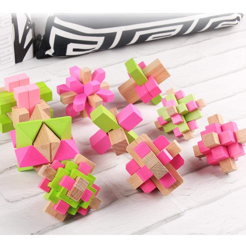 Игрушка Замок Любаня Шестикомпонентный Девятикомпонентный Замок Кунмина Разблокировка Детская головоломка Взрослые игры для мозга