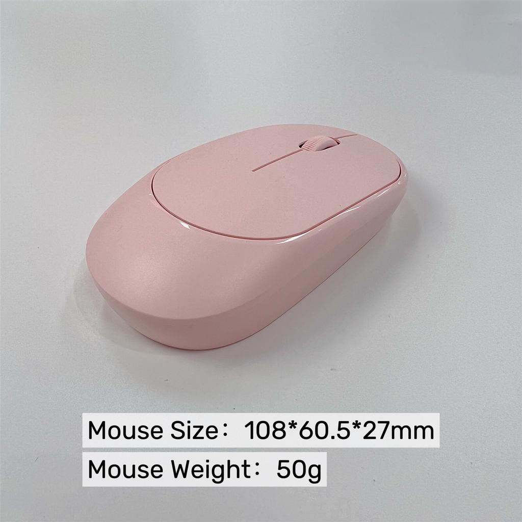 Korean 2.4G Wireless Keyboard and Mouse Protable Mini Keyboard Mouse Combo Set For Notebook Laptop Mac Desktop PC Computer