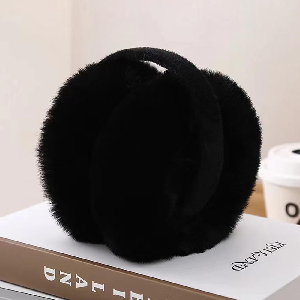 Тепловые вкладыши из кроличьего меха Складные грелки для ушей Милые Защищающие уши Студенты