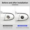 Car Door Lock Keyhole Protective Cover Stickers Key Hole Decals For Mercedes Benz AMG A C E Class W201 W210 W108 W204 W205 W203 WC1