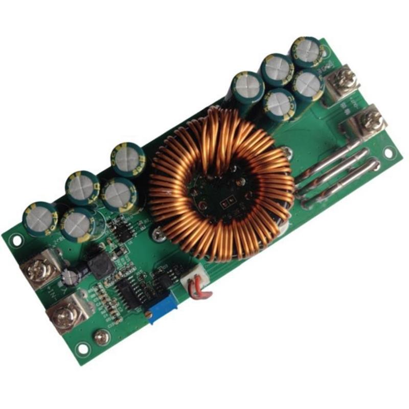 40A 1000W 10-60V на 12-90V Повышающий модуль питания Регулируемые напряжения Преобразователи питания Измерительный кабель
