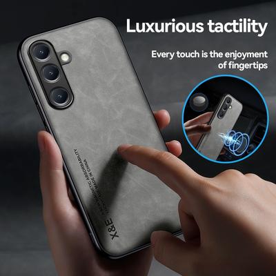 Роскошный кожаный магнитный чехол для Samsung Galaxy S25 Ultra 5G Мягкий силиконовый противоударный чехол для Galaxy S 25 Plus S25Ultra Funda