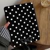 Creative Polka Dot Wing Design IPad Case With Stand Auto Sleep Compatible Mini 6/7 Air 10.9/13 Pro 11/13 Inch